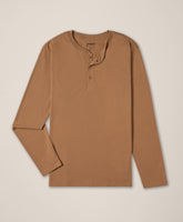 Organic Softspun Long Sleeve Henley