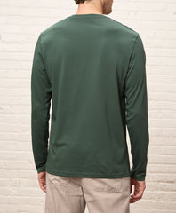 Organic Softspun Long Sleeve Henley