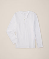 Organic Softspun Long Sleeve Henley