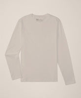 Organic Luxe Stretch Jersey Slim Long Sleeve Tee