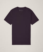 Organic Luxe Stretch Jersey Slim V-Neck Tee