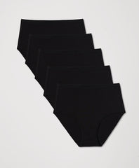 Organic Everyday High Rise Brief 5-Pack
