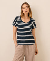 Organic Softspun Scoop Neck Tee