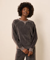 Organic Pure Velour Crew Sweatshirt