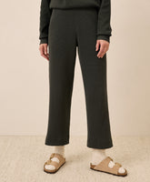 Organic Thermal Waffle Wide Leg Pant