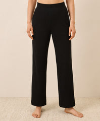 Organic Easy Rib Wide Leg Lounge Pant
