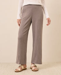 Organic Airplane Pintuck Wide Leg Pant