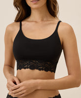 Organic Lace Smooth Cup Bralette