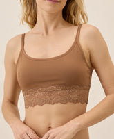 Organic Lace Smooth Cup Bralette