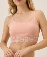 Organic Lace Smooth Cup Bralette