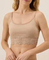 Organic Lace Smooth Cup Bralette