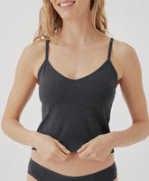 Organic Everyday Shelf Bra Cropped Camisole