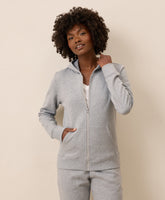 Organic Brushed Fleece Zip Hoodie