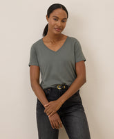 Organic Softspun V-Neck Tee