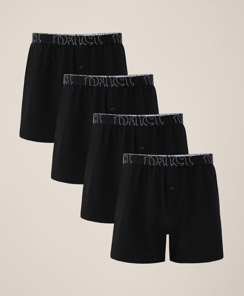 Organic Everyday Knit Boxer 4-Pack