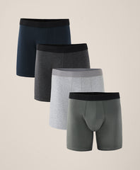 Organic Everyday Extended Boxer Brief 4-Pack