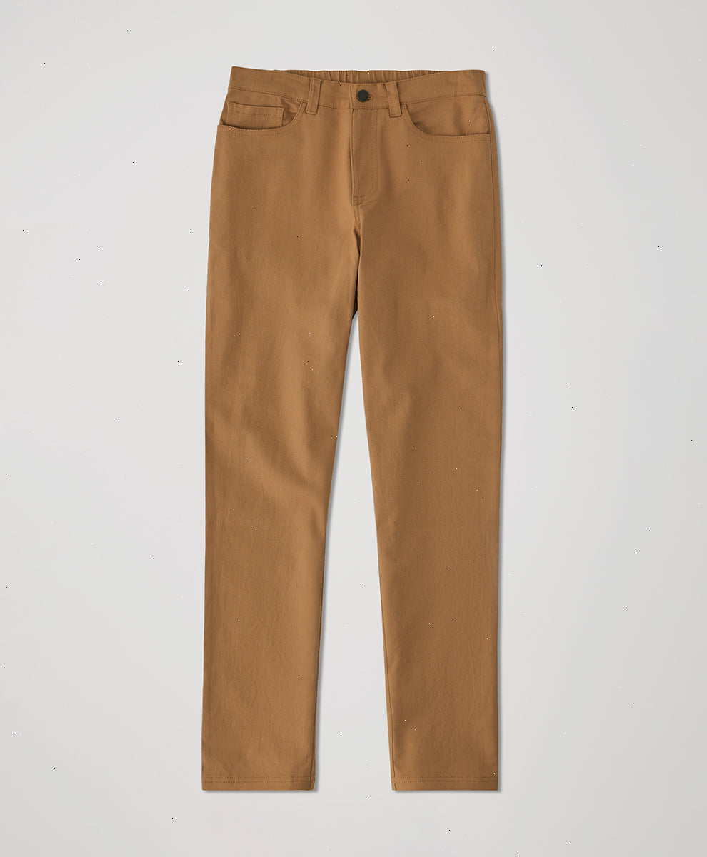 Organic Stretch Twill 5-Pocket Pant