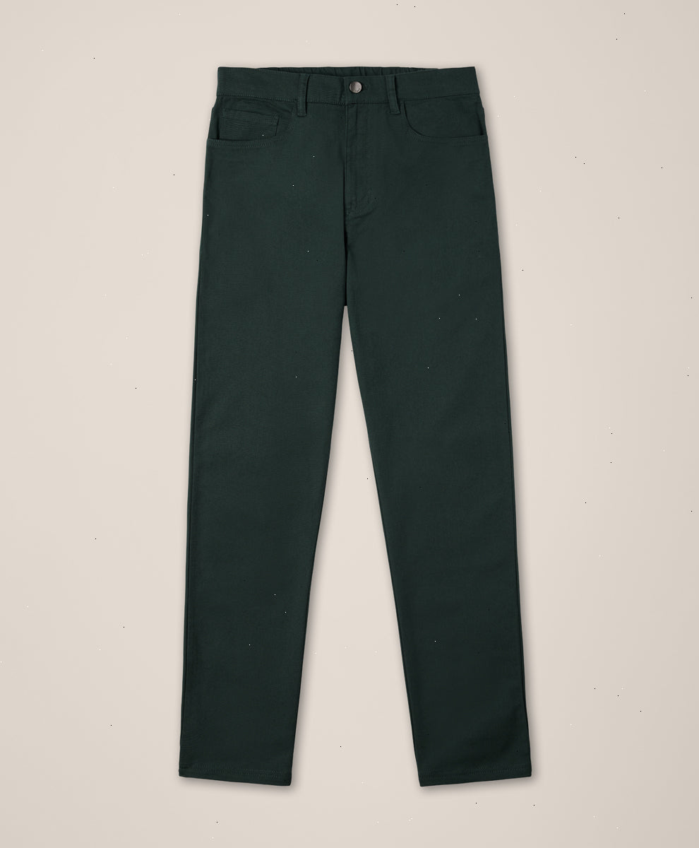 Organic Stretch Twill 5-Pocket Pant