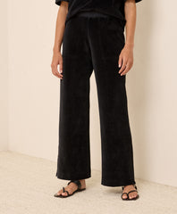 Organic Pure Velour Wide Leg Pant