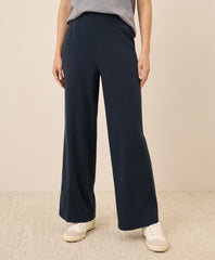 Organic Airplane Pintuck Wide Leg Pant