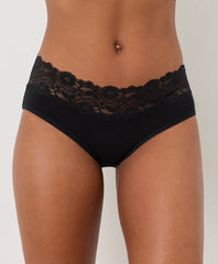 Organic Lace Waist Brief