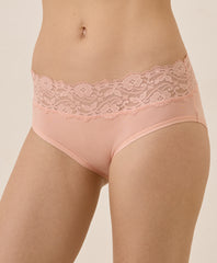 Organic Lace Waist Brief